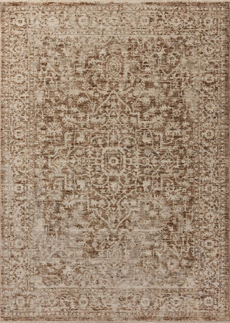 Loloi Newman NEW-02 Bark / Natural Rug - main flat