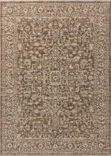 Loloi Newman NEW-02 Dark Taupe / Natural Rug - main flat