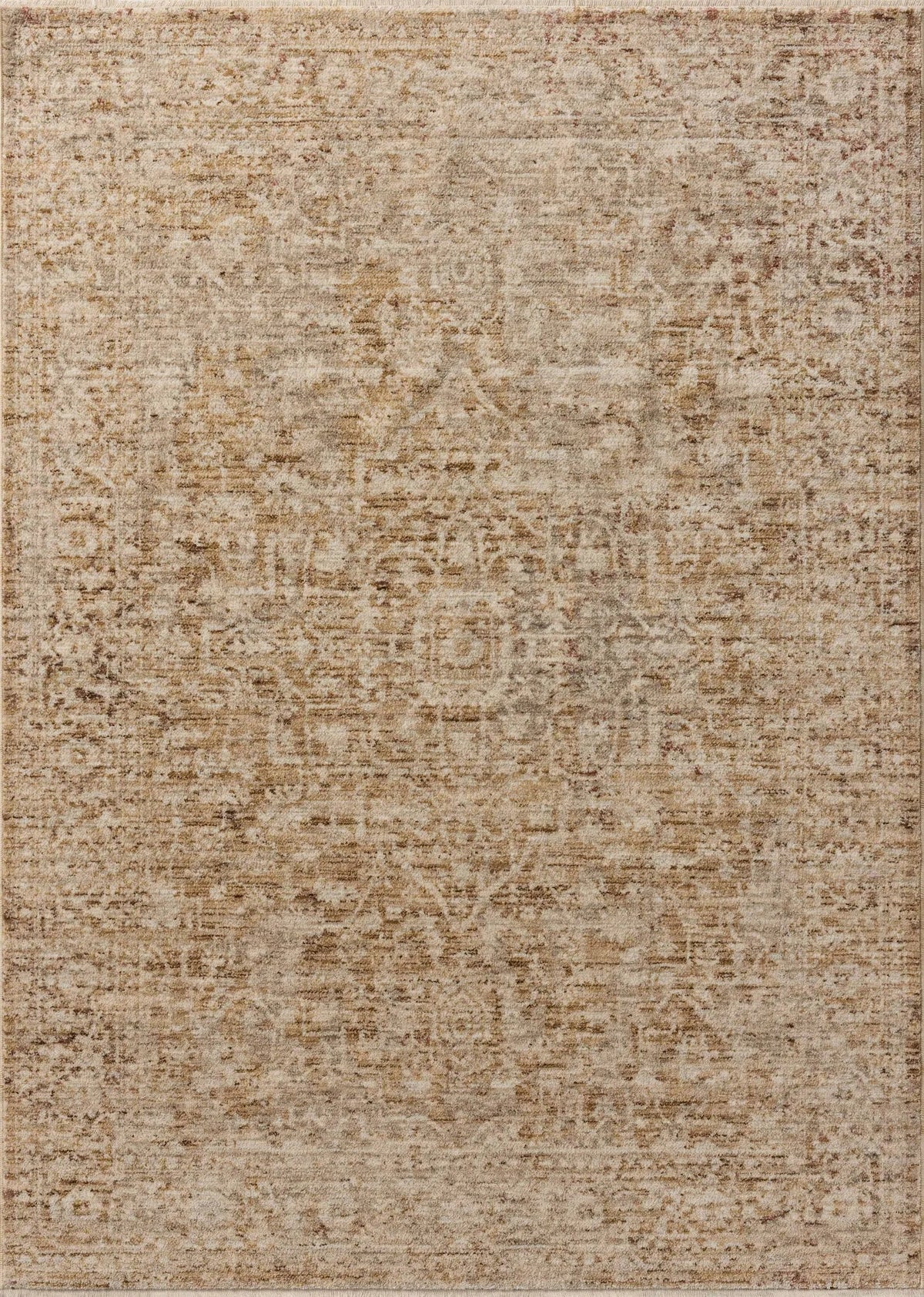 Loloi Newman NEW-02 Wheat / Natural Rug - main flat