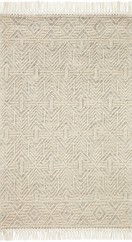 Loloi Noelle Noe-01 Ivory/Black Rugs.