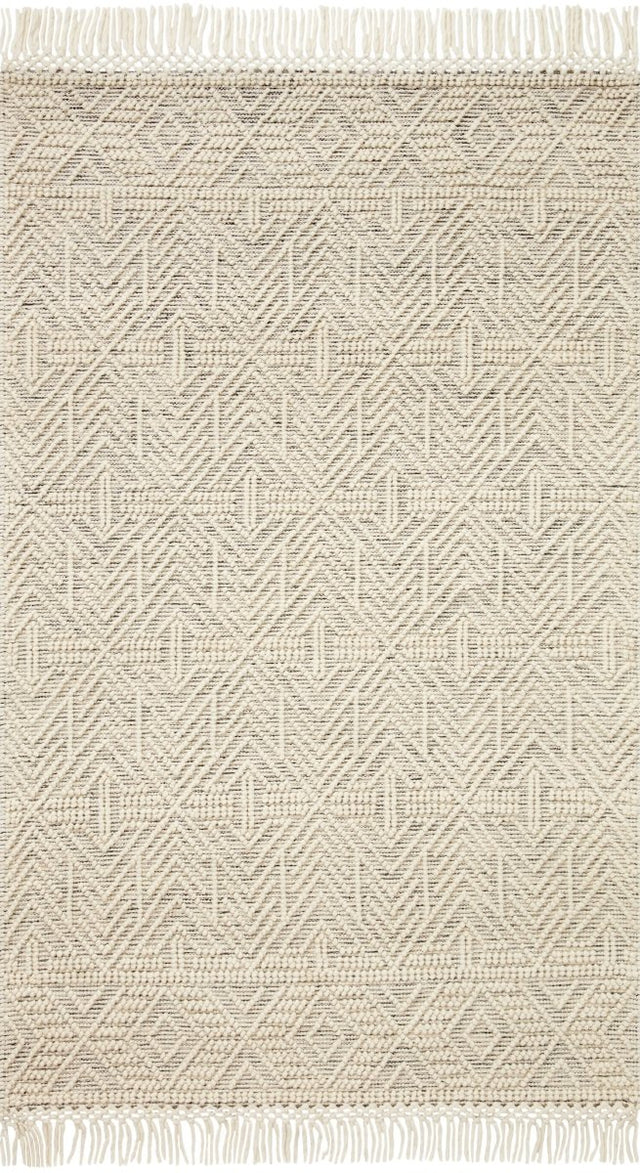 Loloi Noelle Noe - 01 Ivory/Black Rugs - Loloi - noelnoe - 01ivbl2339