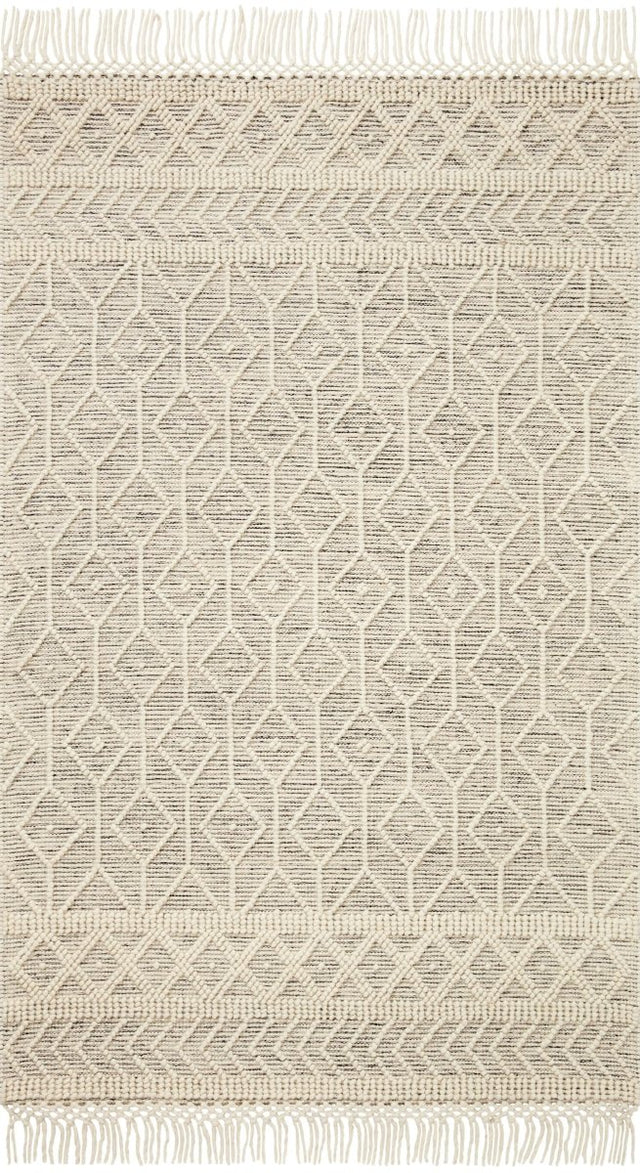 Loloi Noelle Noe - 02 Ivory/Black Rugs - Loloi - noelnoe - 02ivbl2339