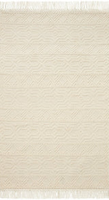Loloi Noelle Noe-04 Ivory/Ivory Rugs.