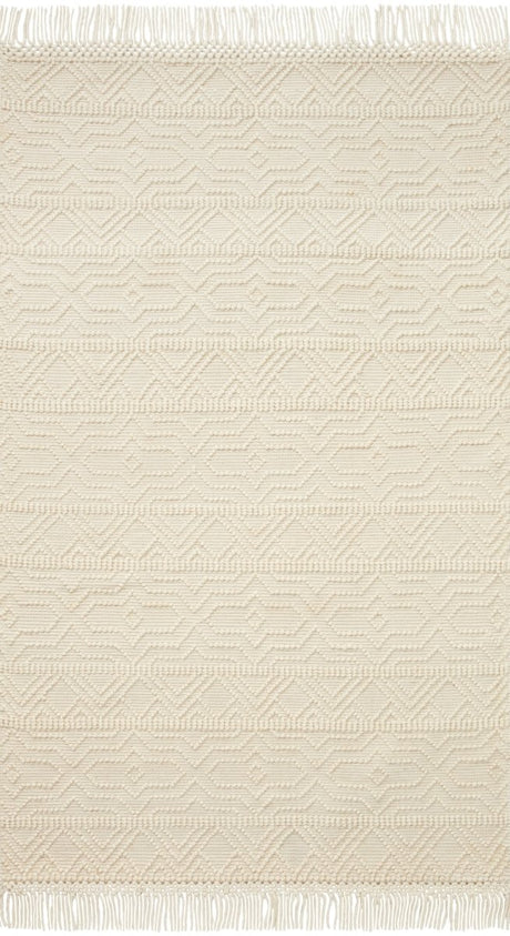 Loloi Noelle Noe-04 Ivory/Ivory Rugs.