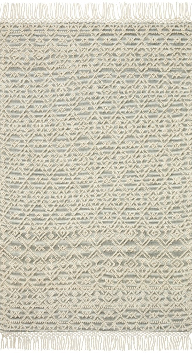 Loloi Noelle Noe-05 Ivory/Blue Rugs.