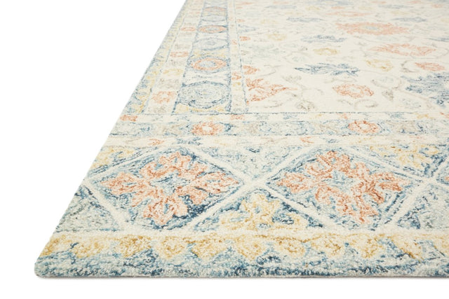 Loloi Norabel Nor - 01 Ivory/Multi Rugs - Loloi - norbnor - 01ivml2676