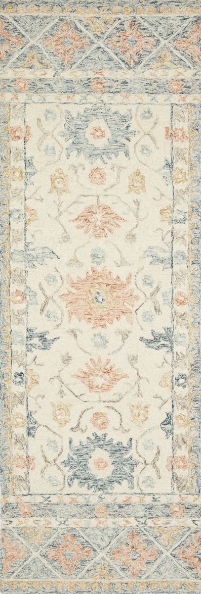 Loloi Norabel Nor-01 Ivory/Multi Rugs.