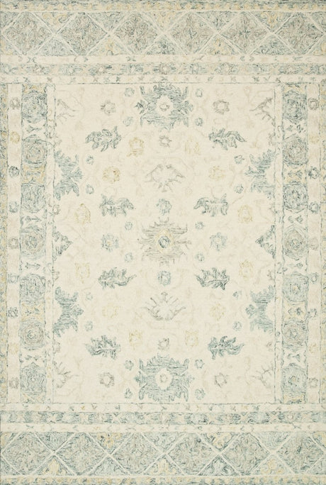 Loloi Norabel Nor-01 Ivory/Slate Rugs.