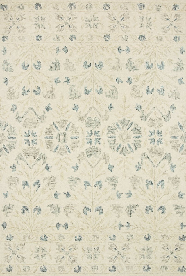 Loloi Norabel Nor-02 Ivory/Grey Rugs.