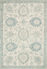 Loloi Norabel Nor-04 Ivory/Blue Rugs.