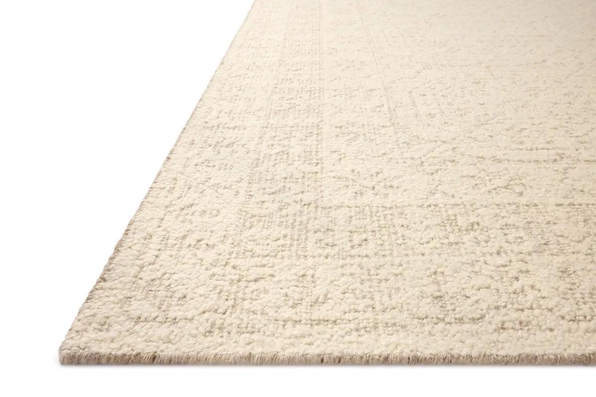 Loloi Novi NVI-01 Ivory / Dove Rug - rug corner
