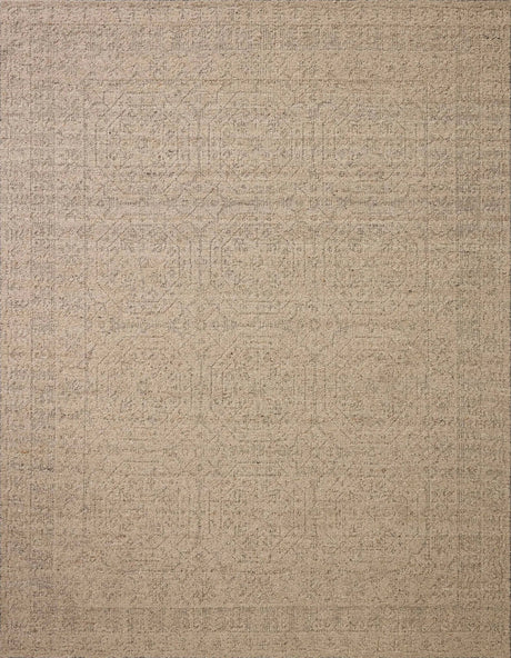 Loloi Novi NVI-01 Oatmeal / Grey Rug - main flat