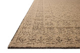 Loloi Novi NVI-01 Tan / Onyx Rug - rug corner