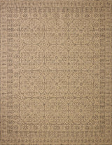 Loloi Novi NVI-01 Tan / Onyx Rug - main flat