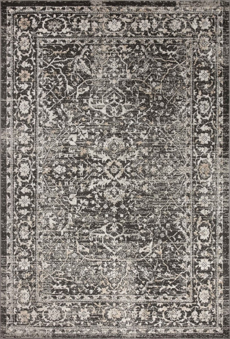 Loloi Odette Odt-01 Charcoal/Silver Rug.