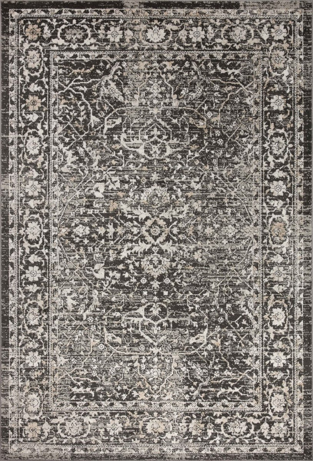 Loloi Odette Odt-01 Charcoal/Silver Rug.