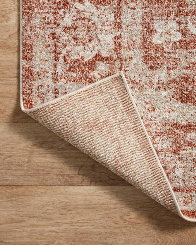 Loloi Odette Odt-03 Rust/Ivory Rug.