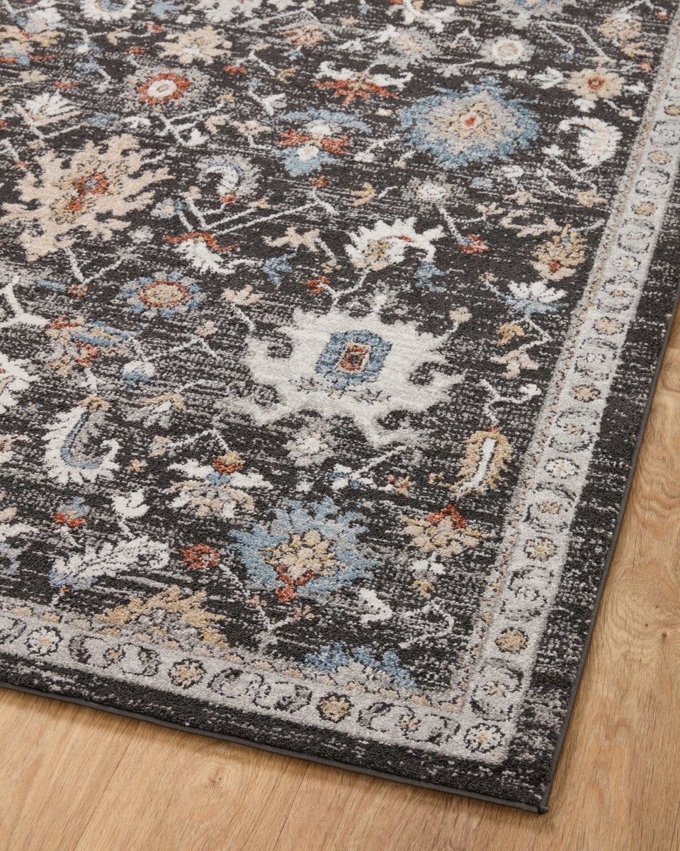 Loloi Odette Odt-04 Charcoal/Multi Rug.