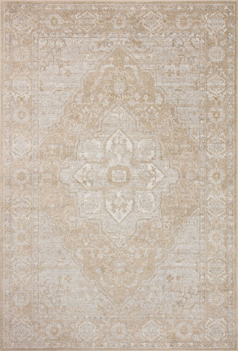Loloi Odette Odt-05 Beige/Silver Rug.