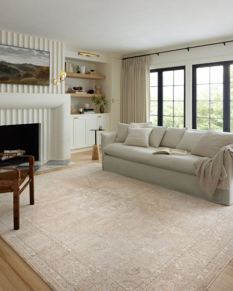 Loloi Odette Odt-05 Beige/Silver Rug.