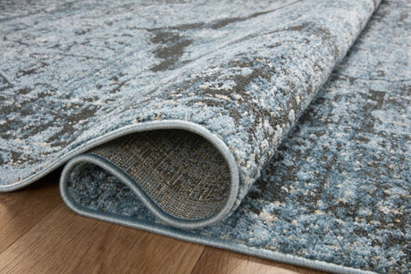 Loloi Odette Odt-08 Sky/Charcoal Rug.