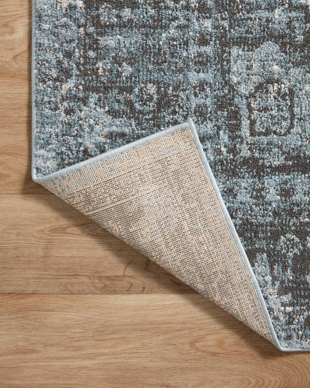 Loloi Odette Odt-08 Sky/Charcoal Rug.