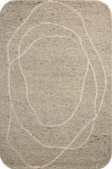 Loloi Otis OTT-01 Oatmeal / Ivory Rug - main flat