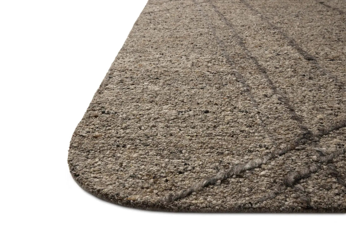 Loloi Otis OTT-02 Stone / Pebble Rug - rug corner