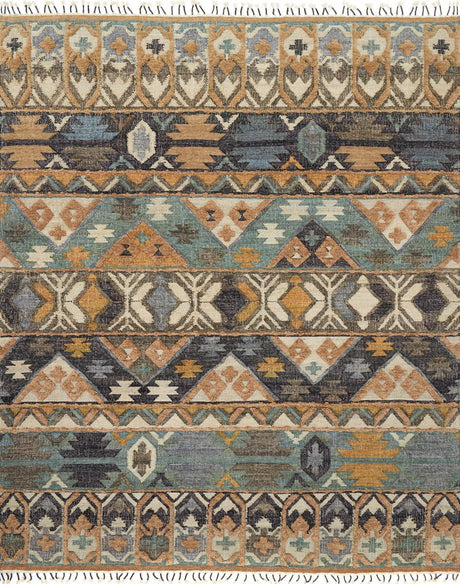 Loloi Owen Ow-02 Ocean / Camel Rugs.