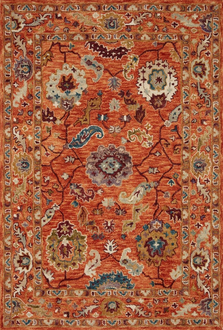 Loloi Padma Pma-01 Orange/Multi Rugs.