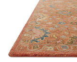 Loloi Padma Pma-05 Terracotta/Multi Rug - rug corner