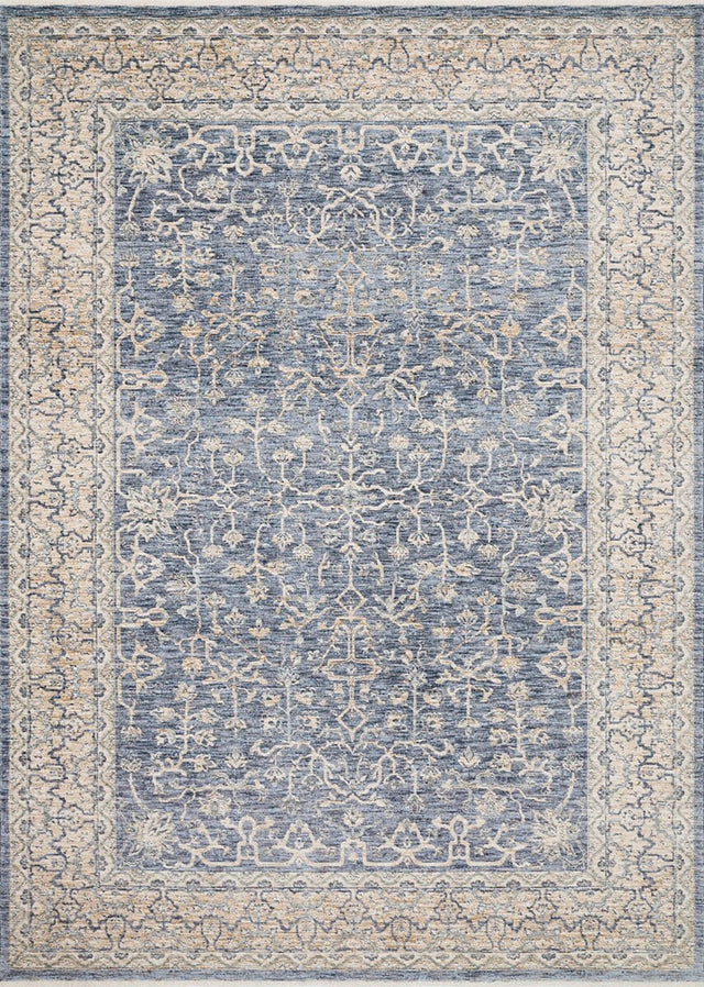 Loloi Pandora Pan-04 Dark Blue / Ivory Rugs.