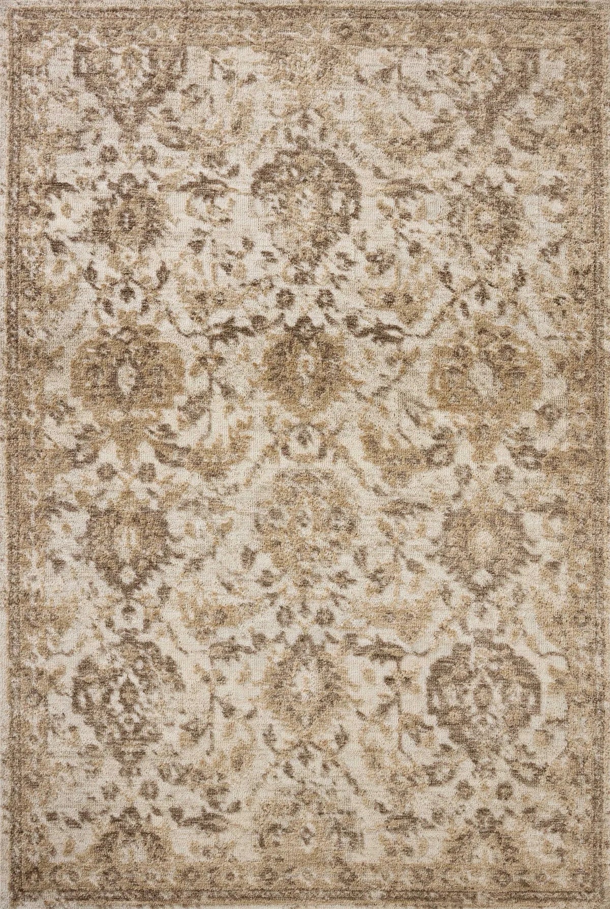 Loloi Percival PCV-01 Ivory / Natural Rug - main flat