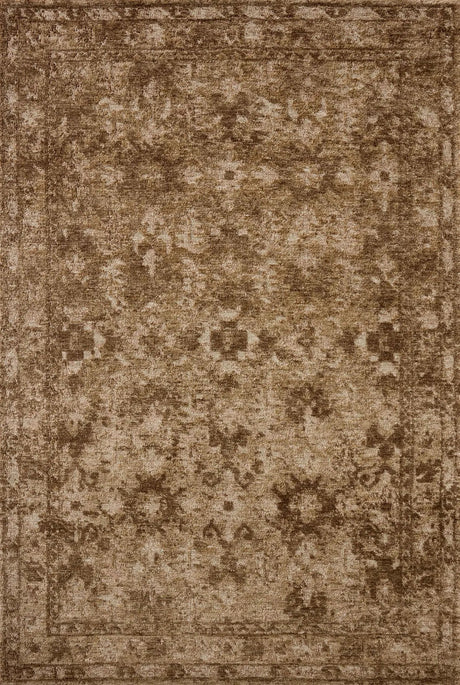 Loloi Percival PCV-03 Mocha / Sand Rug - main flat