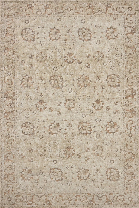 Loloi Percival PCV-04 Natural / Salmon Rug - main flat