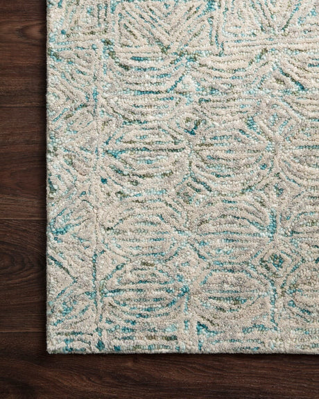 Loloi Peregrine Per-05 Aqua Rugs.