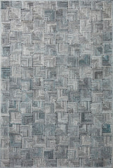 Loloi Prescott Pre-03 Arctic Blue Rugs.
