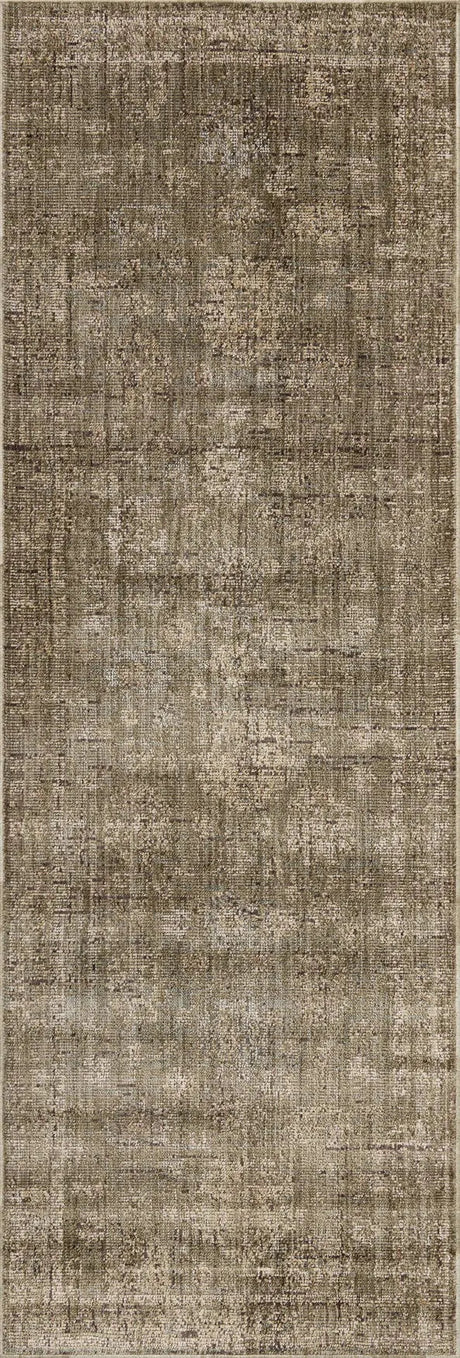 Loloi Priscilla PRL-02 Olive / Sand Rug - runner flat