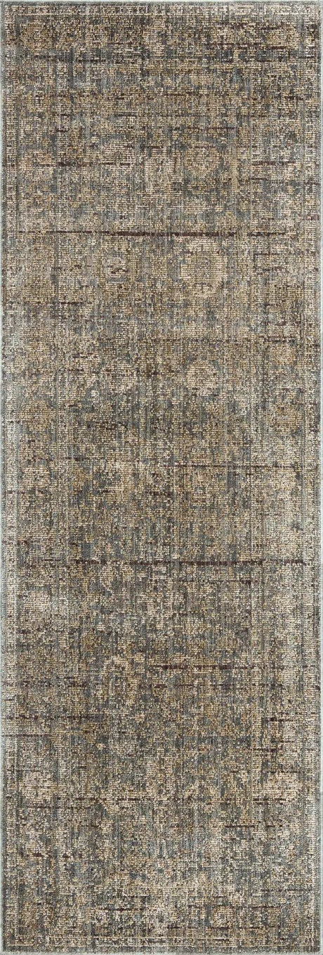Loloi Priscilla PRL-03 Blue / Sand Rug - runner flat
