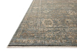 Loloi Priscilla PRL-03 Blue / Sand Rug - rug corner