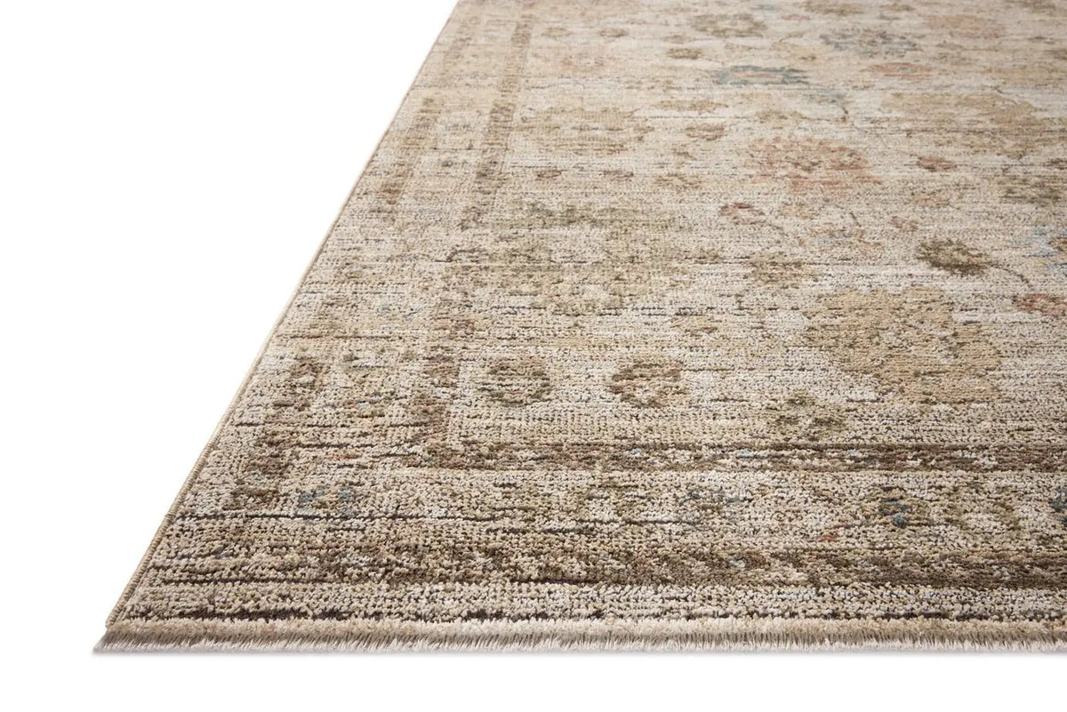 Loloi Priscilla PRL-06 Ivory / Multi Rug - rug corner