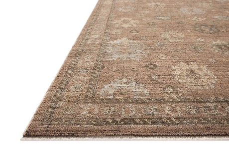 Loloi Priscilla PRL-08 Blush / Multi Rug - rug corner