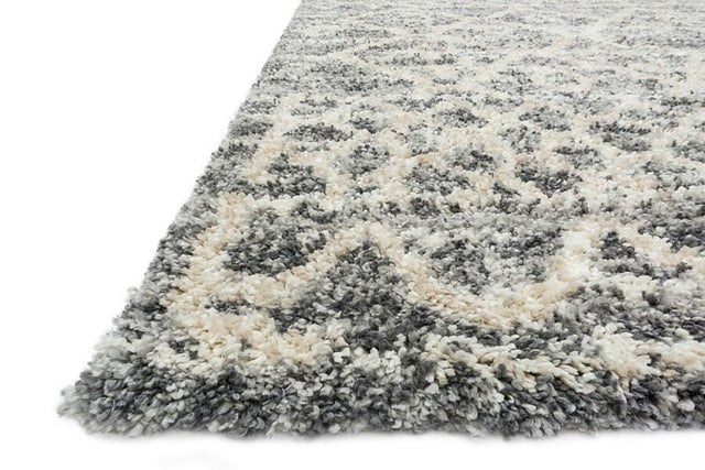 Loloi Quincy Qc-02 Graphite / Beige Rugs.