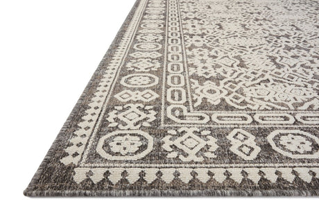 Loloi Rainier Rai-02 Pebble/Ivory Rug.