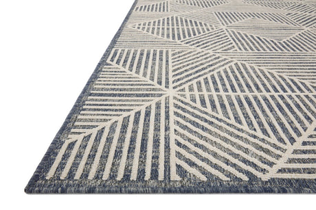 Loloi Rainier Rai-03 Denim/Ivory Rug.