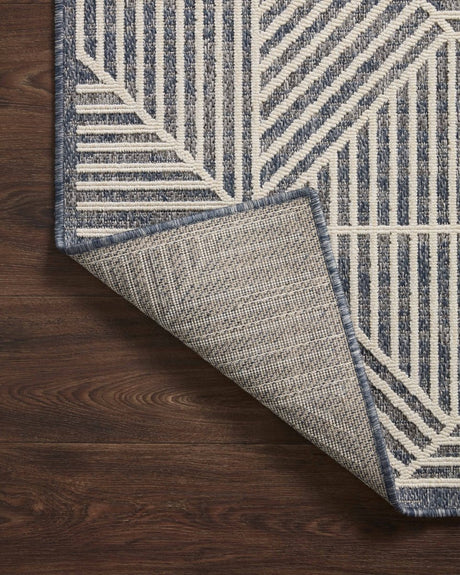 Loloi Rainier Rai-03 Denim/Ivory Rug.