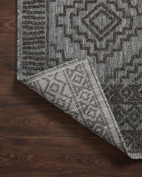 Loloi Rainier Rai-06 Grey/Charcoal Rug.