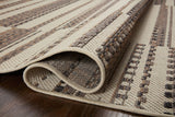 Loloi Rainier Rai-08 Ivory/Taupe Rug.