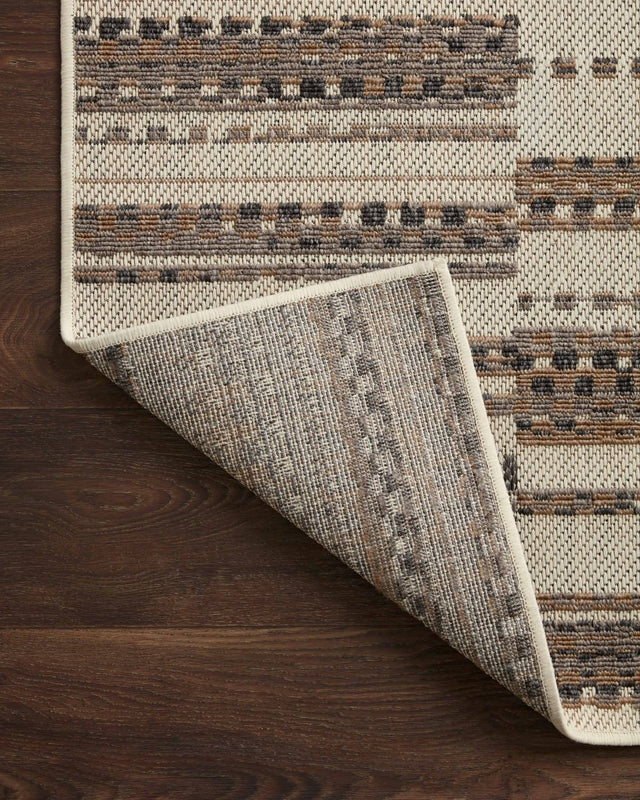 Loloi Rainier Rai-08 Ivory/Taupe Rug.