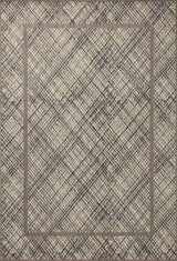Loloi Rainier Rai-10 Ivory/Charcoal Rug.